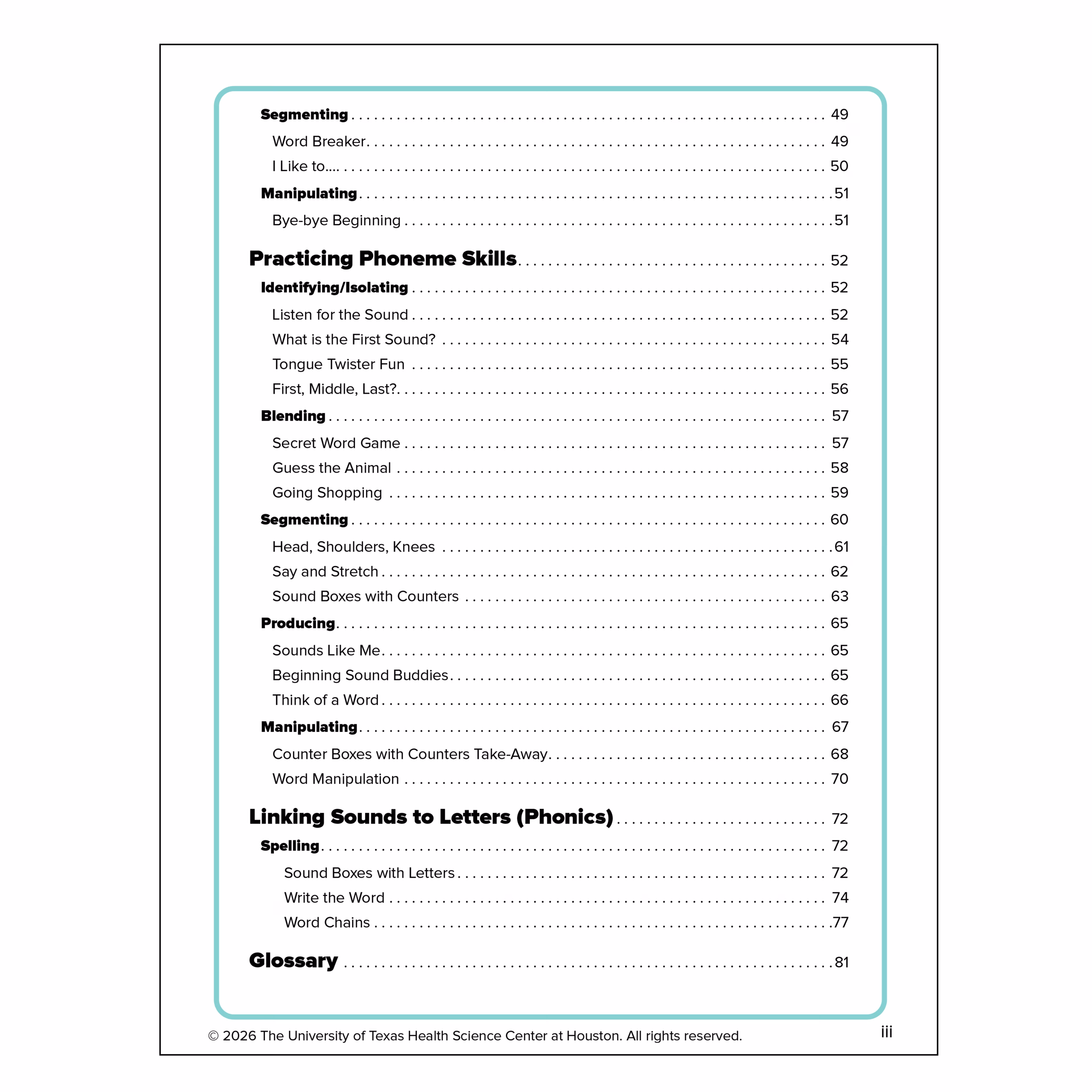 Phonological Awareness: Activities for the Classroom - Image 5